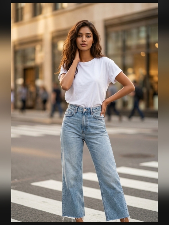 Zara Denim - ZARA Denim Crop Jeans